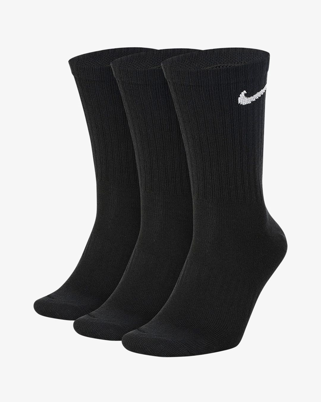 Bas nike noir discount